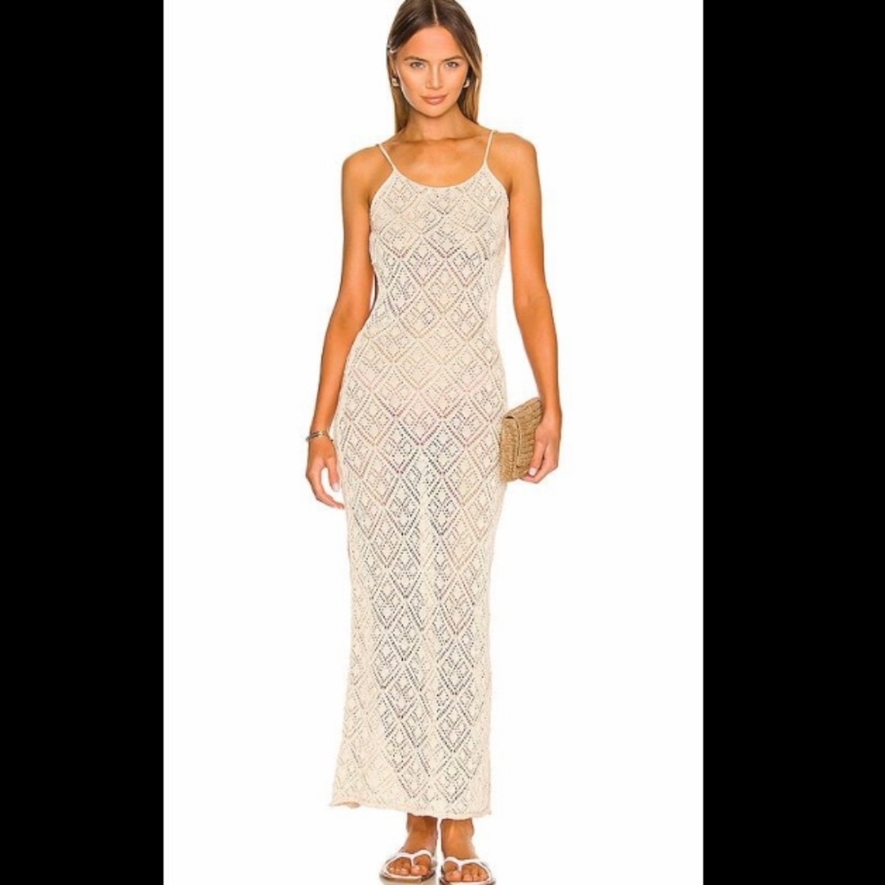 Jamaica Maxi Dress in Cream
